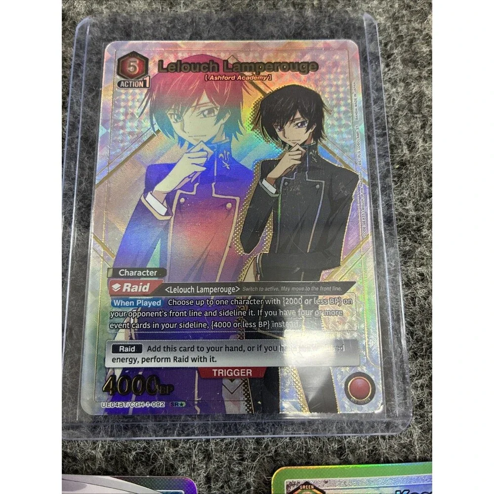 Lelouch Lamperouge SR * CGH-1-092/ Koenma YYH-1-050/ Mito SAO-2-054 SR Lot